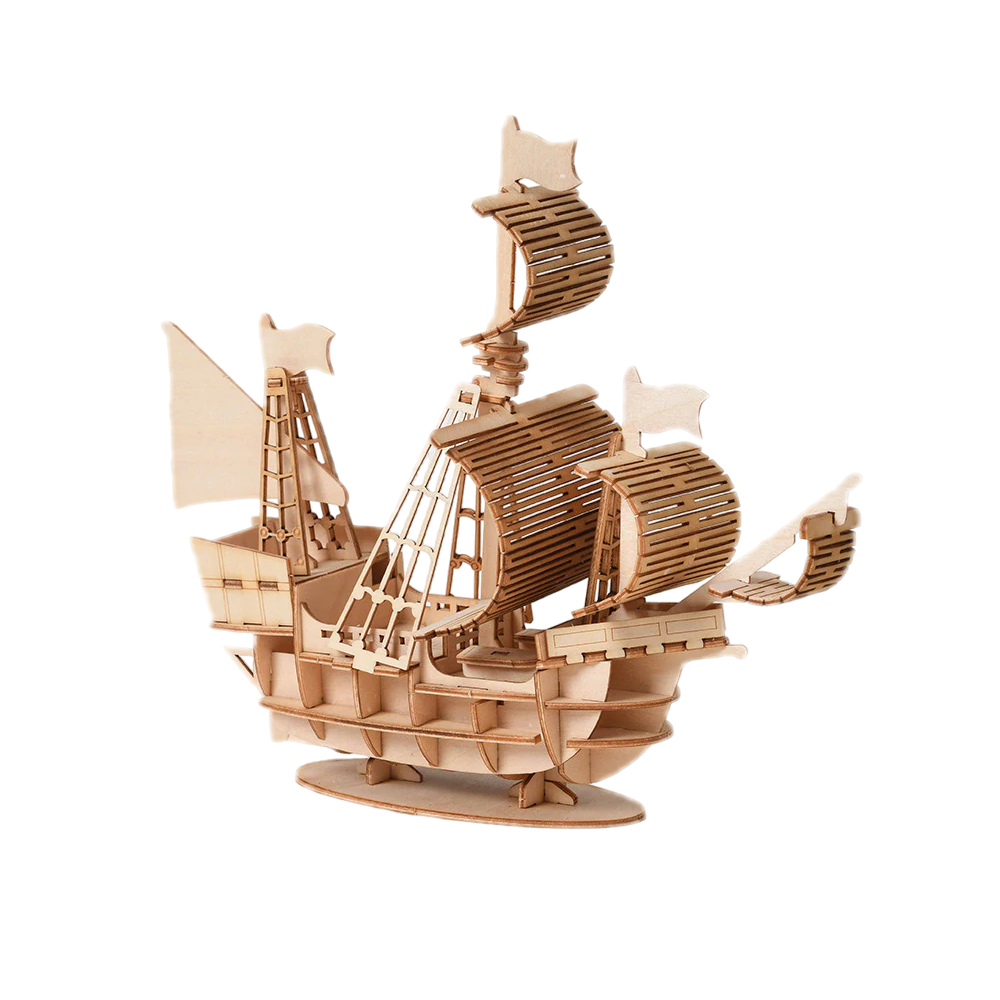 Rompecabezas Armable Barco 3D