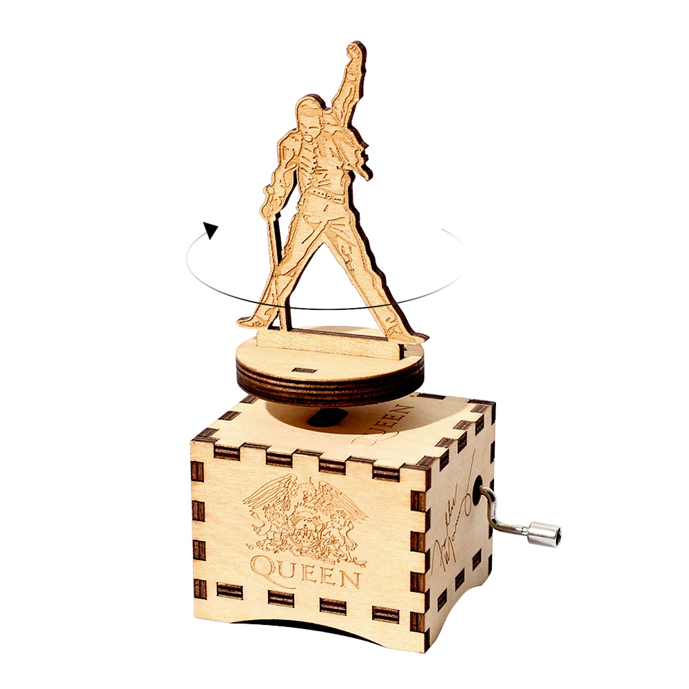 Caja Musical Queen Giratoria
