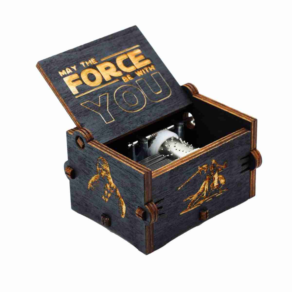 Caja Musical Star Wars Negra