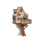 Rompecabezas Armable Casa en el árbol 3D