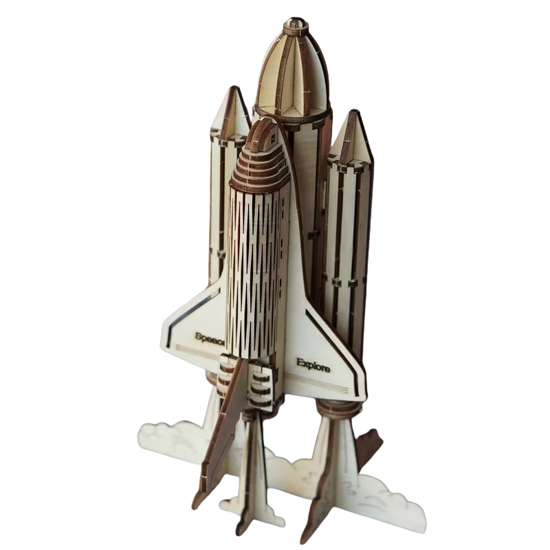 Rompecabezas Armable Transbordador Espacial en 3D