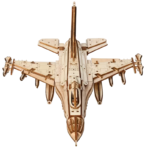 Rompecabezas Armable Avión de combate militar 3D