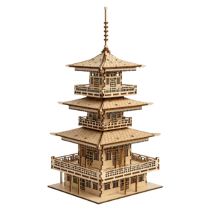 Rompecabezas torre japonesa